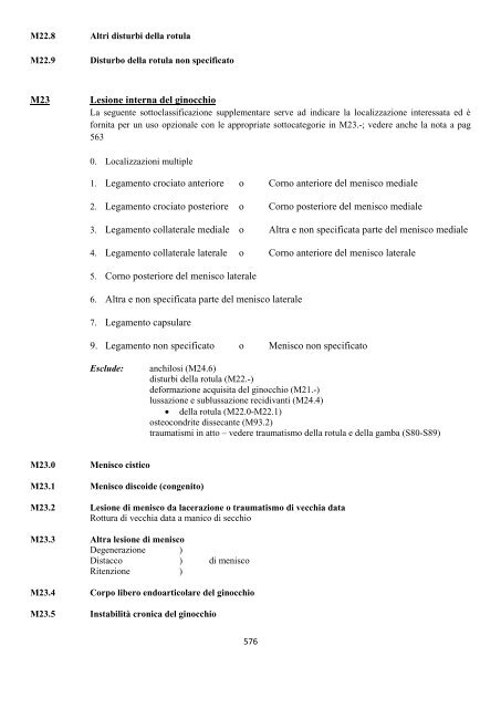 Classificazione Statistica Internazionale delle Malattie e dei ...