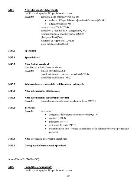 Classificazione Statistica Internazionale delle Malattie e dei ...