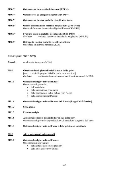 Classificazione Statistica Internazionale delle Malattie e dei ...