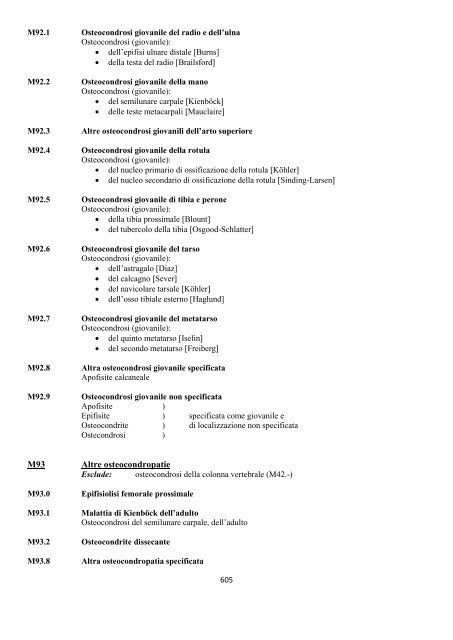 Classificazione Statistica Internazionale delle Malattie e dei ...