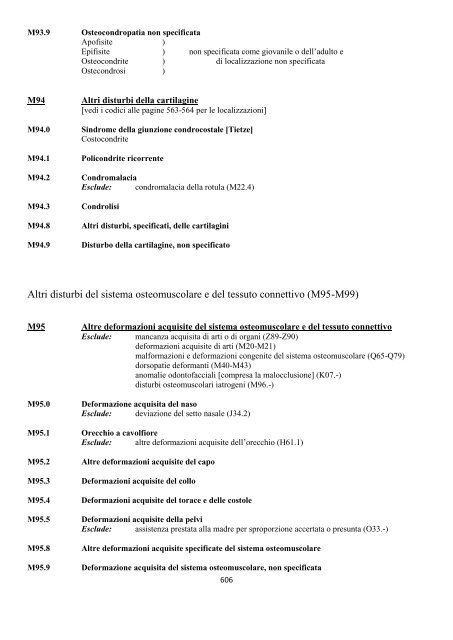 Classificazione Statistica Internazionale delle Malattie e dei ...