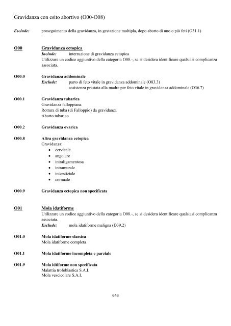 Classificazione Statistica Internazionale delle Malattie e dei ...