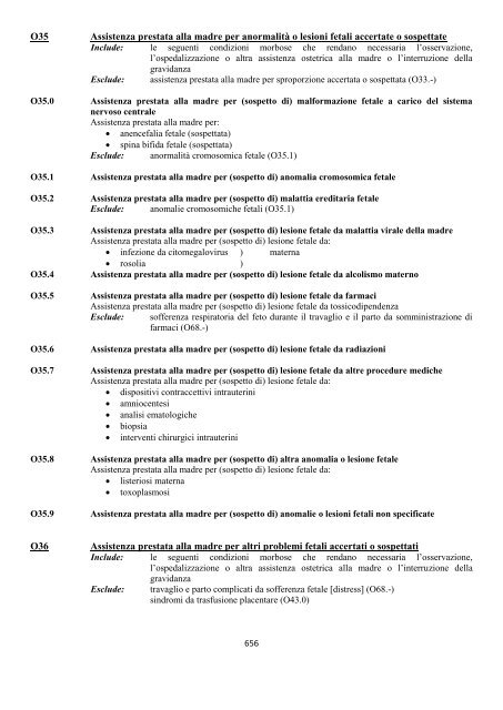 Classificazione Statistica Internazionale delle Malattie e dei ...