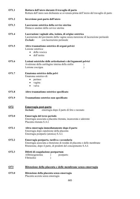 Classificazione Statistica Internazionale delle Malattie e dei ...