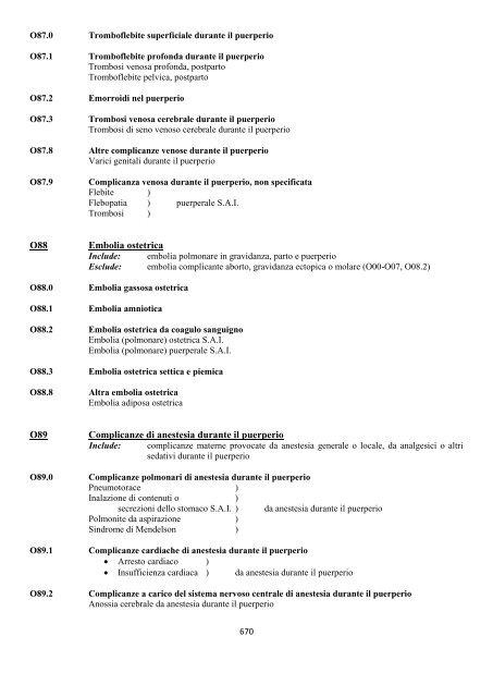 Classificazione Statistica Internazionale delle Malattie e dei ...