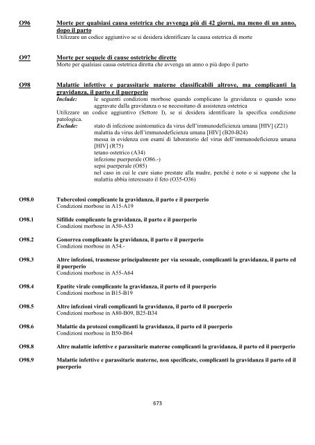 Classificazione Statistica Internazionale delle Malattie e dei ...