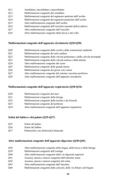 Classificazione Statistica Internazionale delle Malattie e dei ...