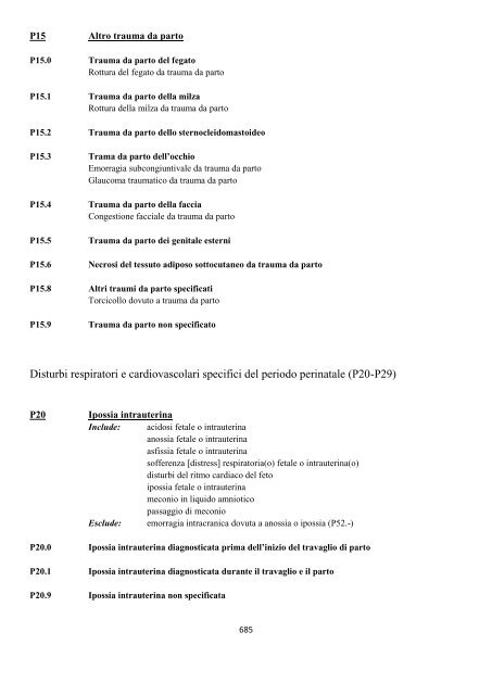 Classificazione Statistica Internazionale delle Malattie e dei ...