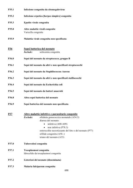 Classificazione Statistica Internazionale delle Malattie e dei ...