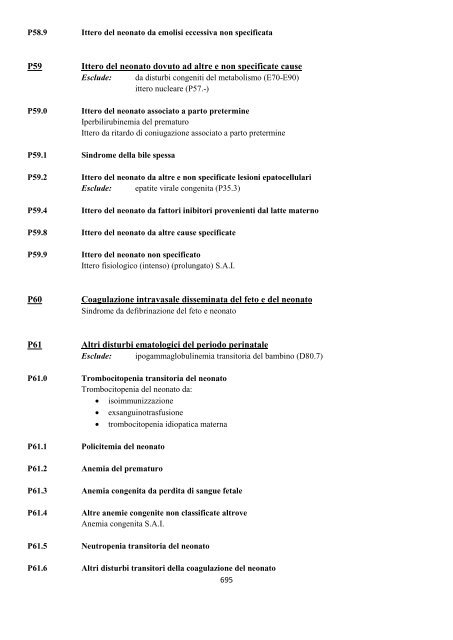 Classificazione Statistica Internazionale delle Malattie e dei ...