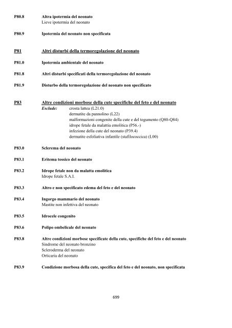 Classificazione Statistica Internazionale delle Malattie e dei ...