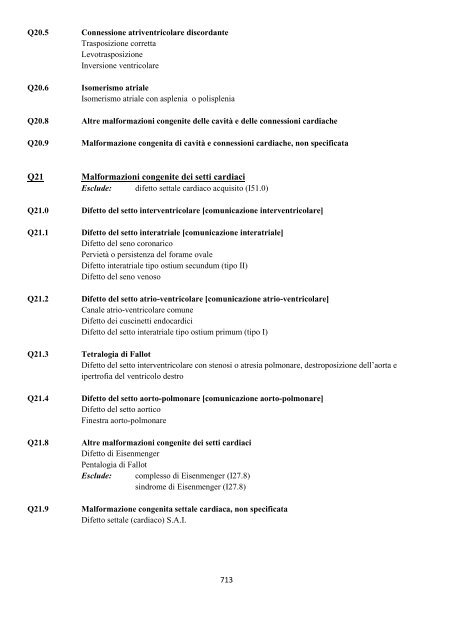 Classificazione Statistica Internazionale delle Malattie e dei ...