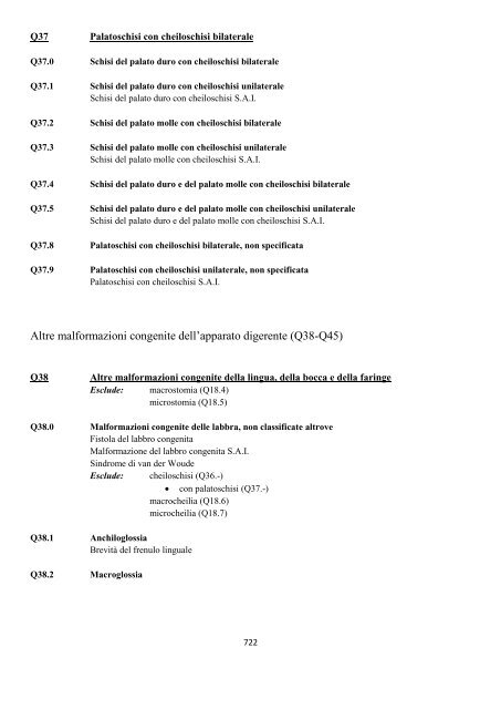 Classificazione Statistica Internazionale delle Malattie e dei ...