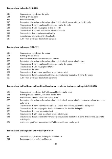 Classificazione Statistica Internazionale delle Malattie e dei ...