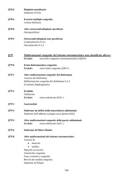 Classificazione Statistica Internazionale delle Malattie e dei ...