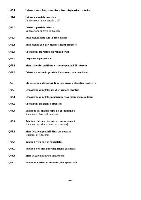 Classificazione Statistica Internazionale delle Malattie e dei ...