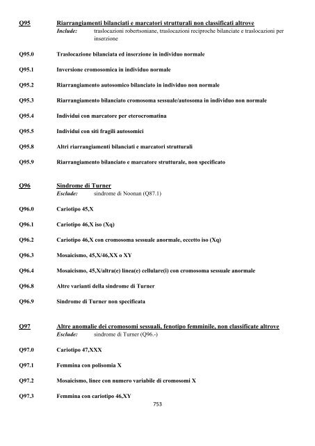 Classificazione Statistica Internazionale delle Malattie e dei ...