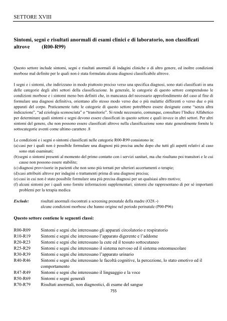 Classificazione Statistica Internazionale delle Malattie e dei ...