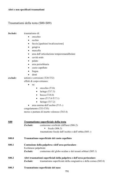 Classificazione Statistica Internazionale delle Malattie e dei ...