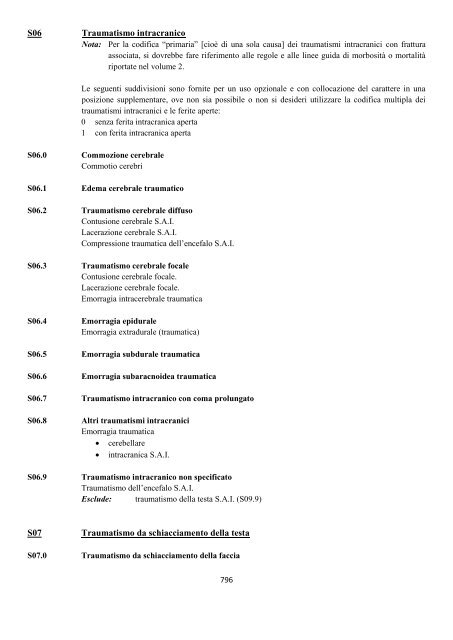 Classificazione Statistica Internazionale delle Malattie e dei ...