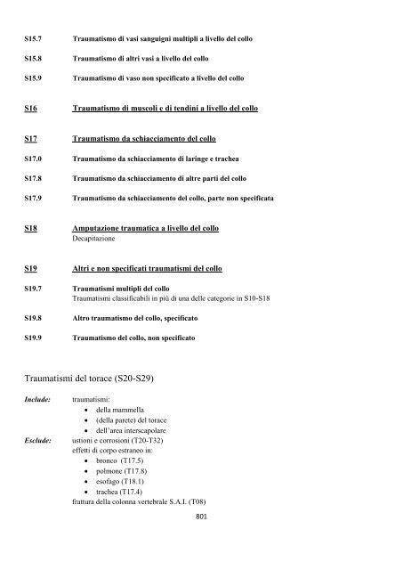 Classificazione Statistica Internazionale delle Malattie e dei ...