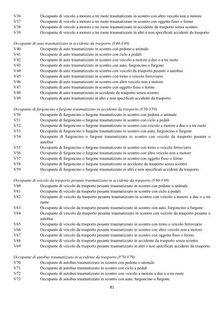 Classificazione Statistica Internazionale delle Malattie e dei ...