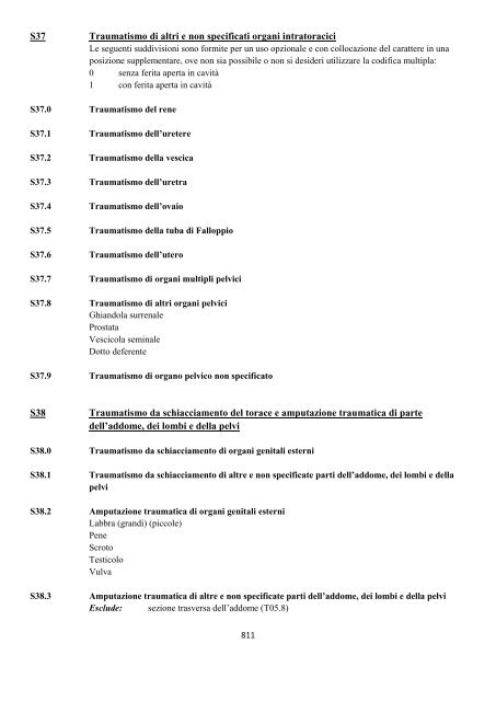 Classificazione Statistica Internazionale delle Malattie e dei ...