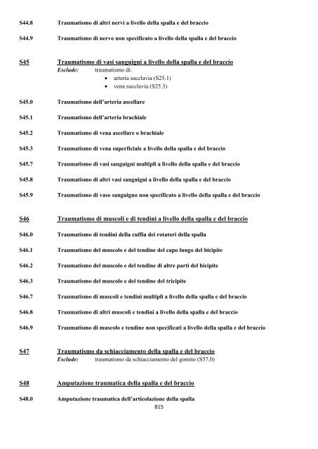 Classificazione Statistica Internazionale delle Malattie e dei ...