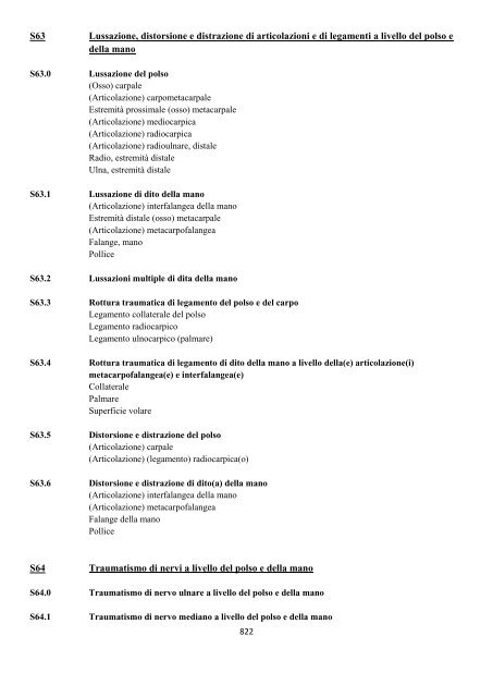 Classificazione Statistica Internazionale delle Malattie e dei ...