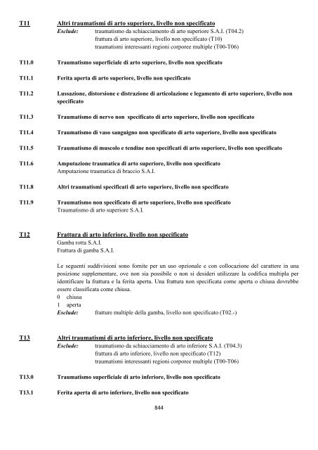 Classificazione Statistica Internazionale delle Malattie e dei ...