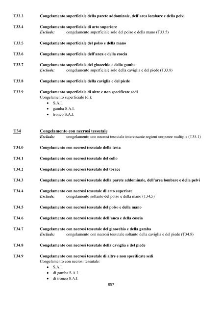 Classificazione Statistica Internazionale delle Malattie e dei ...