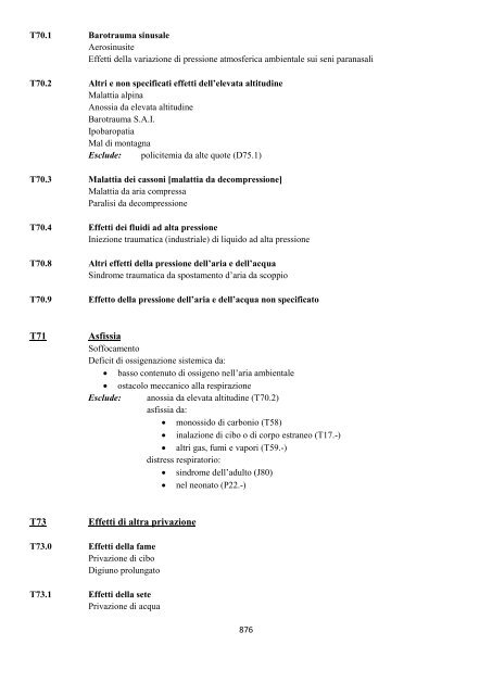 Classificazione Statistica Internazionale delle Malattie e dei ...