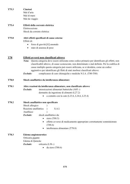 Classificazione Statistica Internazionale delle Malattie e dei ...