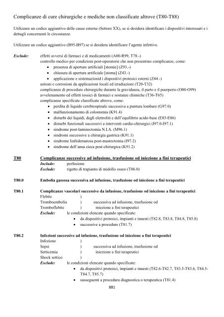 Classificazione Statistica Internazionale delle Malattie e dei ...