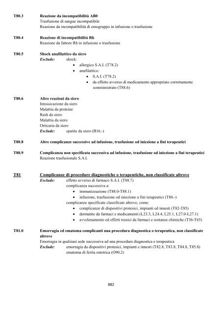 Classificazione Statistica Internazionale delle Malattie e dei ...