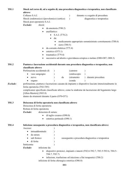 Classificazione Statistica Internazionale delle Malattie e dei ...