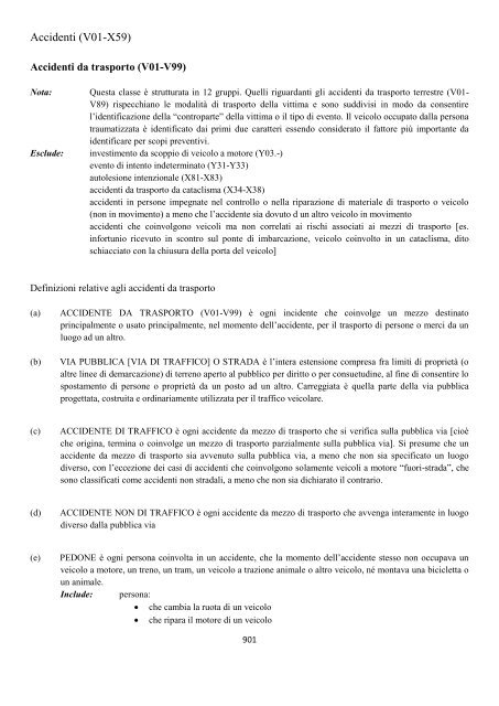 Classificazione Statistica Internazionale delle Malattie e dei ...