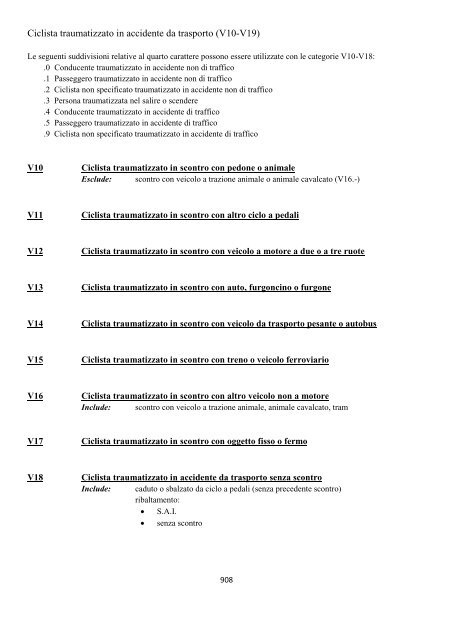 Classificazione Statistica Internazionale delle Malattie e dei ...