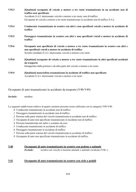 Classificazione Statistica Internazionale delle Malattie e dei ...