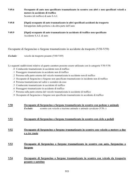 Classificazione Statistica Internazionale delle Malattie e dei ...