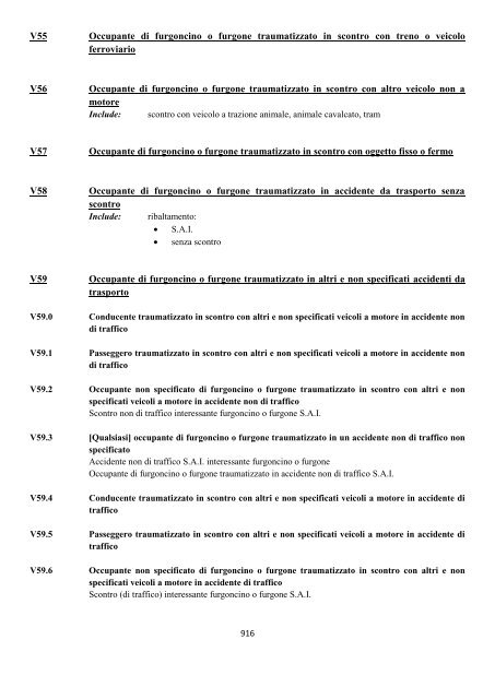 Classificazione Statistica Internazionale delle Malattie e dei ...