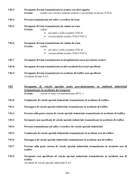 Classificazione Statistica Internazionale delle Malattie e dei ...