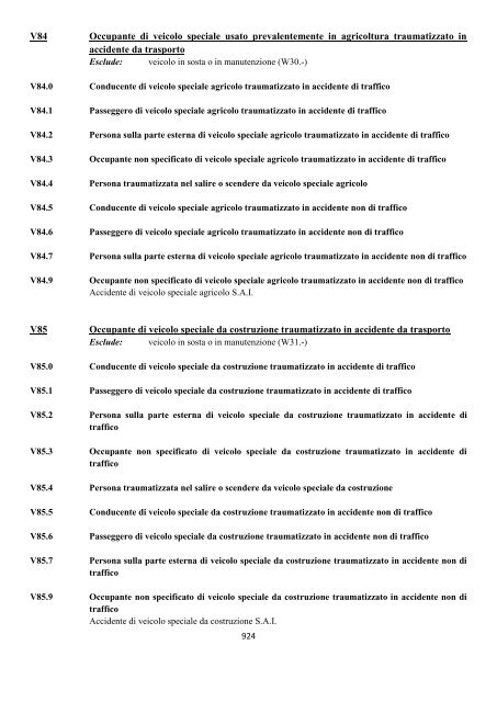 Classificazione Statistica Internazionale delle Malattie e dei ...