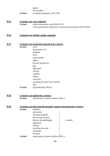 Classificazione Statistica Internazionale delle Malattie e dei ...