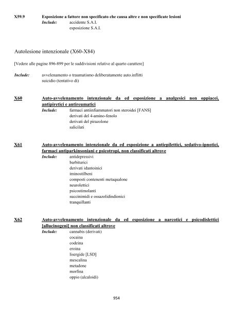 Classificazione Statistica Internazionale delle Malattie e dei ...