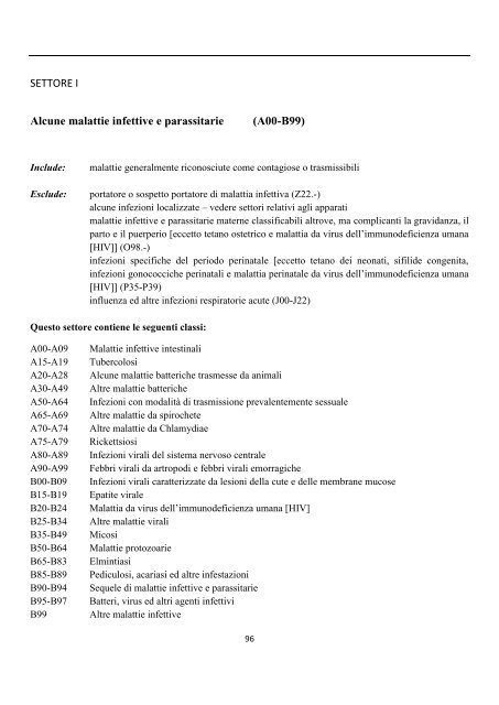 Classificazione Statistica Internazionale delle Malattie e dei ...