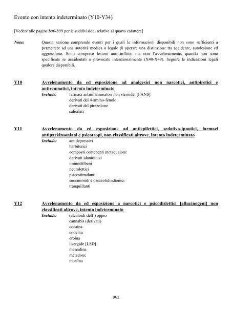 Classificazione Statistica Internazionale delle Malattie e dei ...