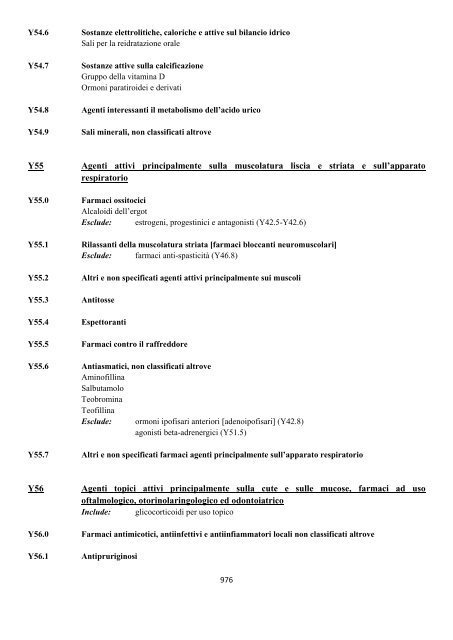 Classificazione Statistica Internazionale delle Malattie e dei ...