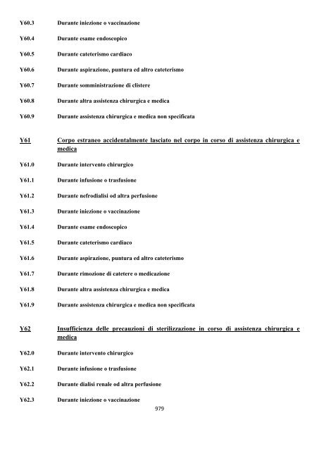 Classificazione Statistica Internazionale delle Malattie e dei ...