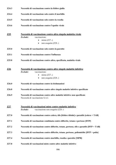 Classificazione Statistica Internazionale delle Malattie e dei ...